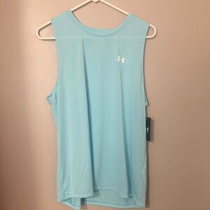 Under Armour Women's Sky Blue Muscle Tee